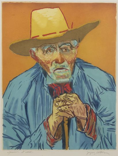 Jacques VILLON (1875-1963)
Le chapeau de...