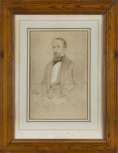 Louis BOULANGER (1806-1867)
Portrait d'homme
Mine...