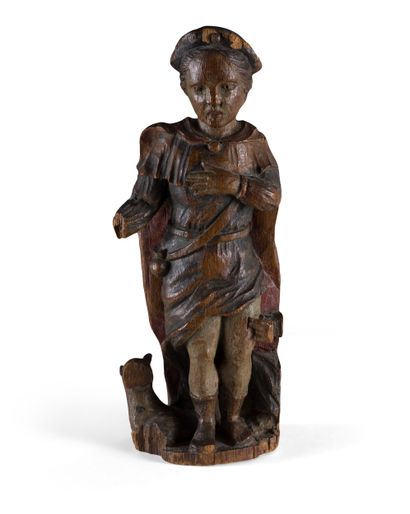 FRANCE, late 18th century
Saint Roch
Wooden...