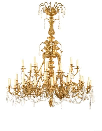 Important lustre à quarante-cinq feux de...