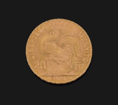 20 Francs gold Marianne 1908
Third Republic
Diam....