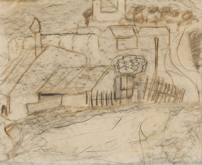 Pierre LESIEUR (1922-2011)
Village, 1952...