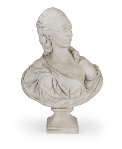 After Augustin PAJOU (1730-1809)
Bust of...