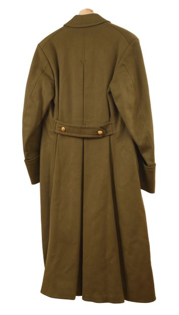Manteau de Capitaine, en drap kaki, à col...