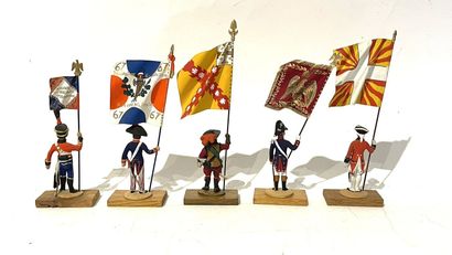 Guy Renaud figurines Lot of 5 figurines,...