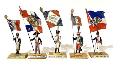 Guy Renaud figurines Lot of 5 figurines,...