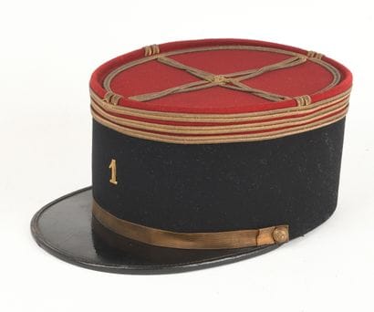 Képi de Capitaine du 1er Régiment d’Infanterie,...