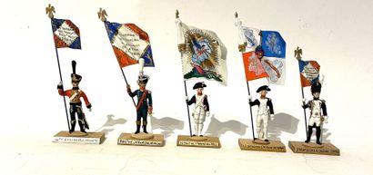 Guy Renaud figurines Lot of 5 figurines,...