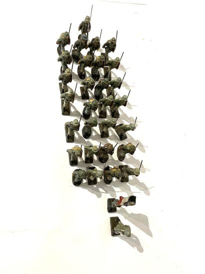 Elastolin and Linéol Lot of 31 pedestrians...