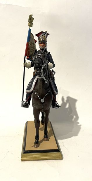 Georges Fouillé figures. Polish light horse...