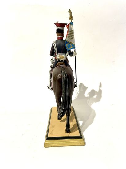 Georges Fouillé figures. Polish light horse...