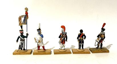 Guy Renaud figurines Lot of 5 pedestrians,...