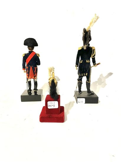 Figurines Marcel Riffet Lot of 3 pieces:...