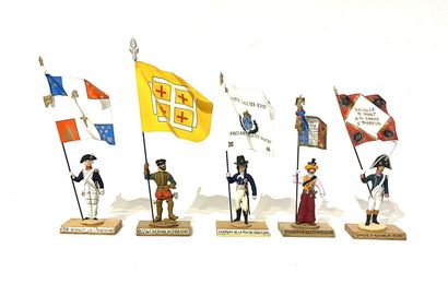 Guy Renaud figurines Lot of 5 figurines,...