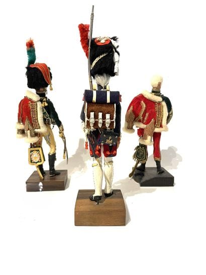 Figurines Marcel Riffet Lot of 3 pieces:...
