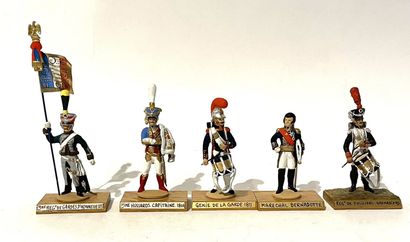 Guy Renaud figurines Lot of 5 pedestrians,...