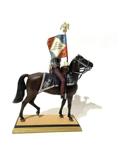 Georges Fouillé figures. Polish light horse...