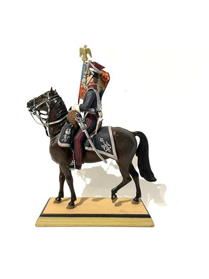 Georges Fouillé figures. Polish light horse...