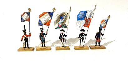 Guy Renaud figurines Lot of 5 figurines,...