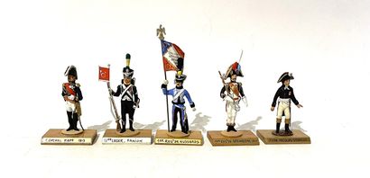 Guy Renaud figurines Lot of 5 pedestrians,...