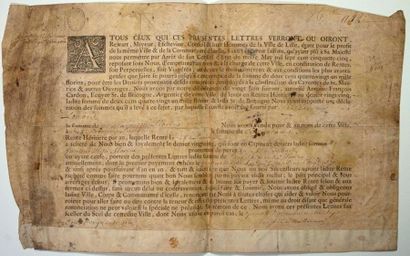 GRAMONT (Antoine VI - Charles, Duc de) mort...