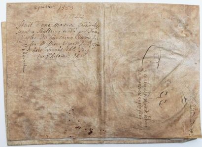 BELGIUM. 1553. LORD OF KEVRAING. Piece of...