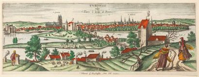 INDRE-ET-LOIRE. 1561. View of the City of...