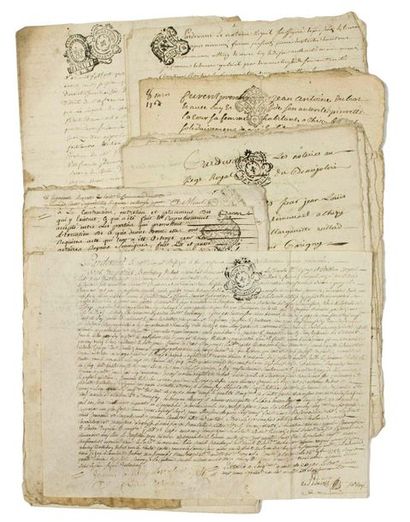 (RHÔNE) Châtellenie de THIZY - FAMILY ARCHIVE...