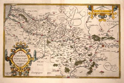 PICARDY. ORTELIUS. 1579; Map 