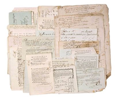 (INDRE) SEIGNEURY OF RETINUE (36). 54 Pieces...
