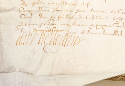 CHÂTEAU D'EU (Seine Maritime) 1606. Catherine...