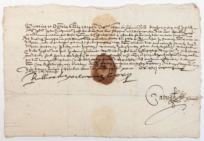CARPENTRAS (Vaucluse) 1609. Order of the...