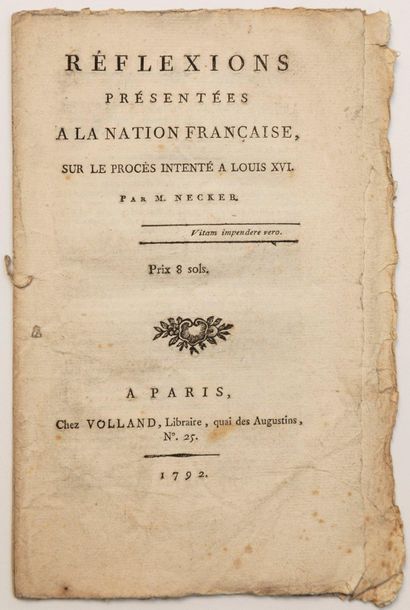 (PROCESS OF LOUIS XVI) 