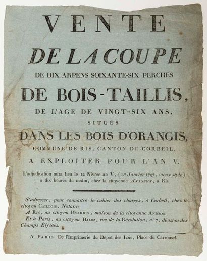 ESSONNE. 1797. RIS-ORANGIS: 