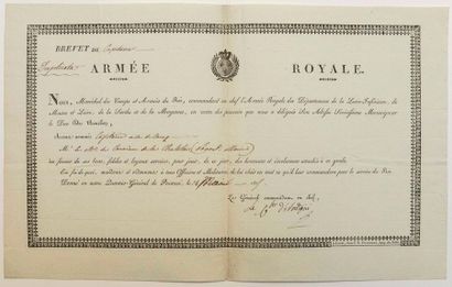 ROYAL ARMY. 1815. HAND AND GLOVE. Patent...