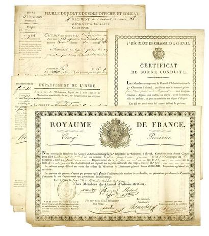 ATLANTIC PYRENEES. Place de PAU. 4 Military...