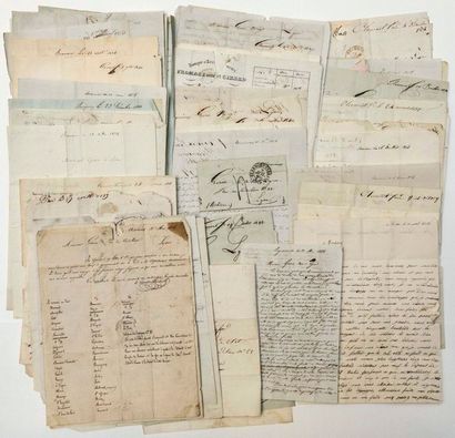LYON. WHOLESALE SALT. Commercial correspondence...