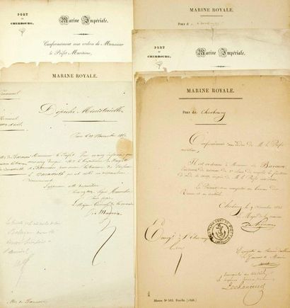 IMPERIAL NAVY. SLEEVE. 9 Documents on the...