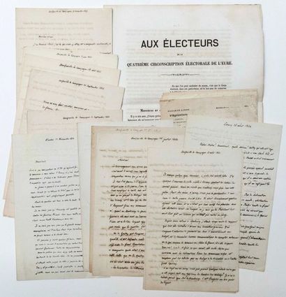 EURE - Ernest PORET, Marquis de BLOSSEVILLE,...