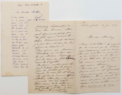 Edmond DUBOIS (1822-191) Astronome et hydrographe

Lettre...