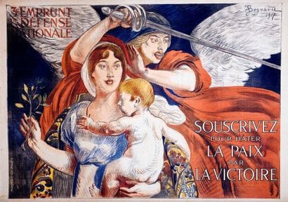 BESNARD
1917. «SOUSCRIVEZ POUR HÂTER LA PAIX...