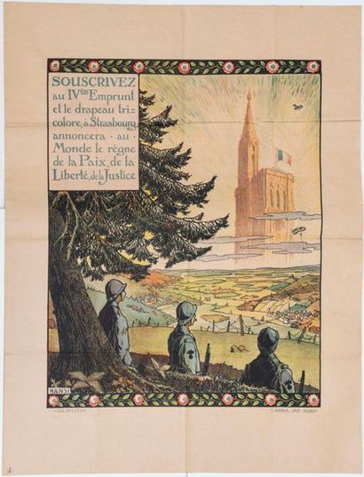 HANSI
Guerre 1914/18. «SOUSCRIVEZ AU IVème...