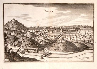 (ARDÈCHE.) Engraving of the City of 