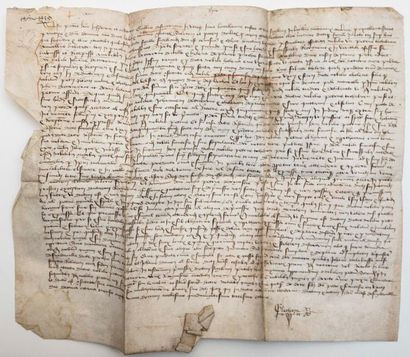 CANTAL. 1438. Family De RIBIER Seigneur de...