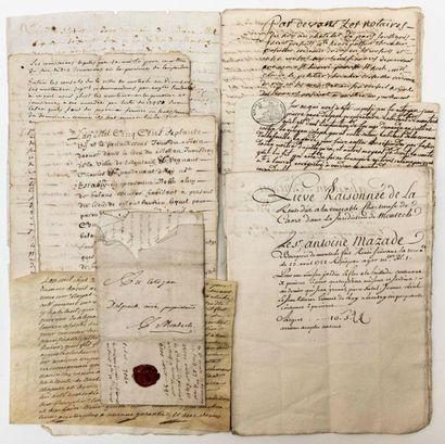 TARN-AND-GARONNE. BAS-MONTAUBAN. 1666. Family...