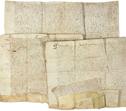 ARTOIS COUNTY. 1518. CAMBRESIS. 11 SCROLLS:...
