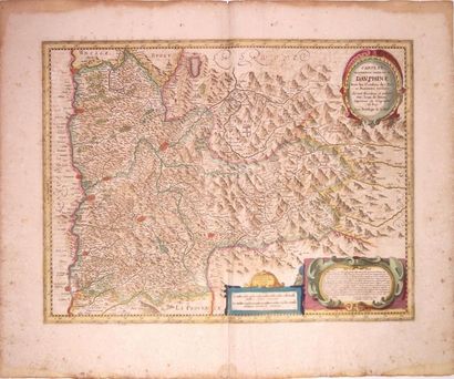 Map XVIIth c.: 