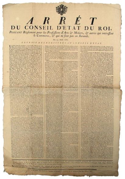 BURGUNDY. 1767. ARTS & CRAFTS. 