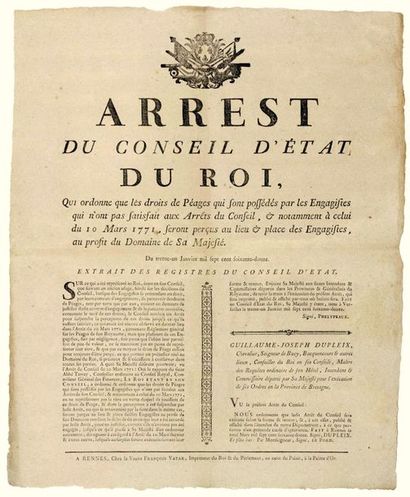 1772. PAWNS. RENNES (35). 