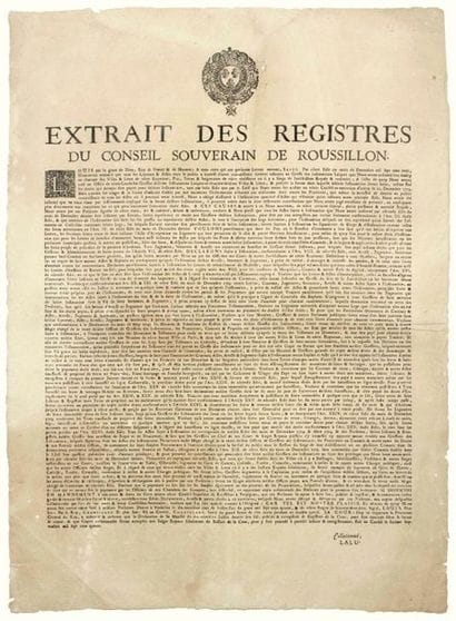 ROUSSILLON. 1704. 